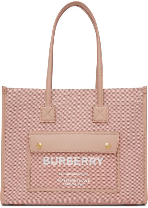 burberry pink bag|burberry pink tote bag.